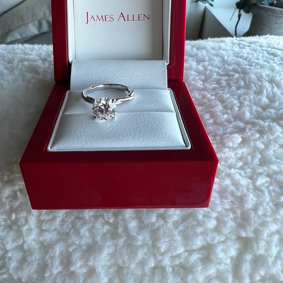 Silver Engagement Ring - Picture 1 of 1